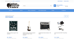 Desktop Screenshot of guitarcentermusic.com.br