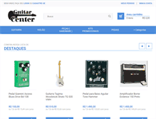 Tablet Screenshot of guitarcentermusic.com.br